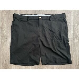 Peter Millar Shorts Men's 40 Black Performance Golf Crown Crafted Wick 9" Inseam